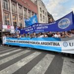 Quinta Marcha Federal Universitaria: reclaman fondos para las universidades y mejoras salariales