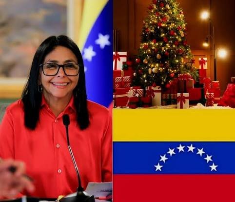 Delcy Rodríguez anunció que la Navidad comenzará el 1 de noviembre en Venezuela