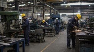 La industria tuvo un leve repunte del 1,9% en agosto, pero volvió a caer en la comparación interanual