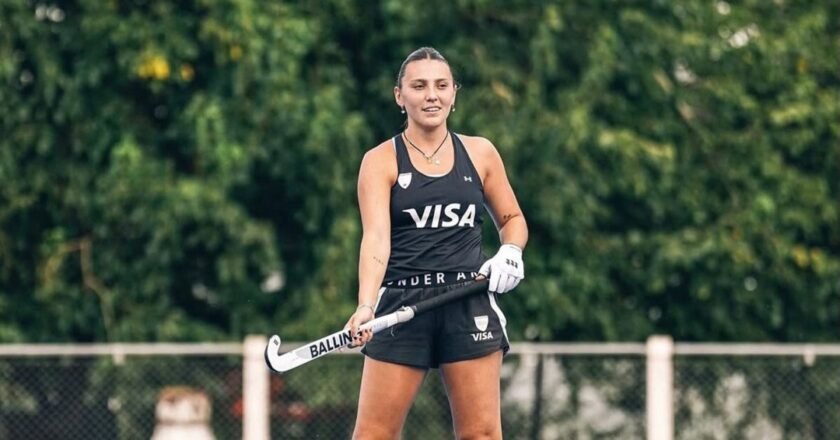 Paula Santamarina, la tucumana de Las Leonas que sueña con llegar a los Juegos Olímpicos 2028