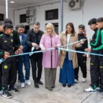 La Intendenta Rossana Chahla inauguró un nuevo refugio para deportistas en el complejo Teniente Ledesma